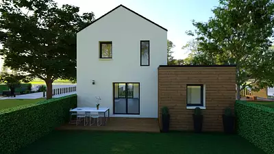 Maison neuve, 90 m²