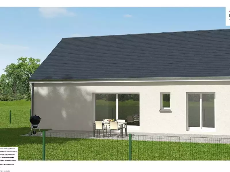 Maison neuve, 87 m² - Allonnes (72700)