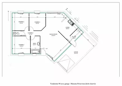 Maison neuve, 110 m²