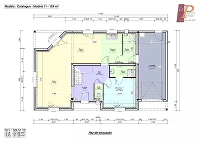 Maison neuve, 124 m²