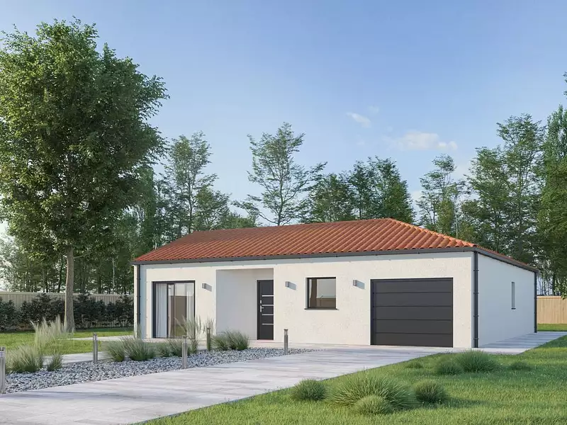 Maison neuve, 90 m² - Bournezeau (85480)