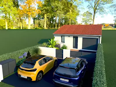 Maison neuve, 58 m²