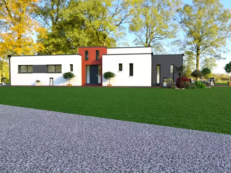Maison neuve, 160 m² - Franqueville-Saint-Pierre (76520)