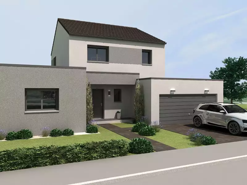 Maison neuve, 90 m² - Bréhain-la-Ville (54190)