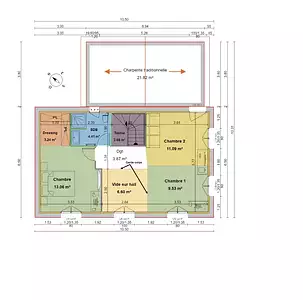 Maison neuve, 99 m²