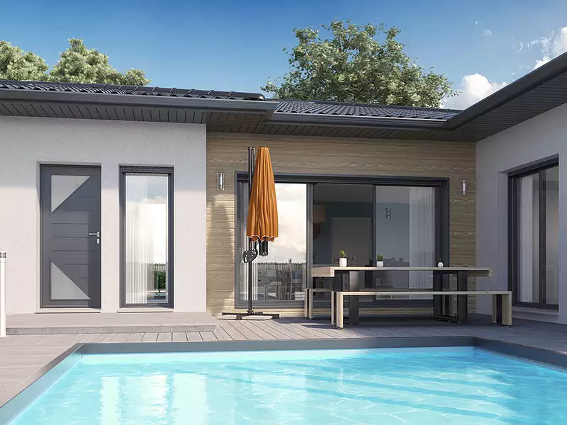 Maison neuve, 155 m² - Gastes (40160)