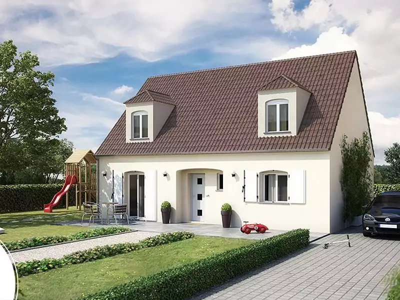 Maison neuve, 113 m² - Coucy-le-Château-Auffrique (02380)