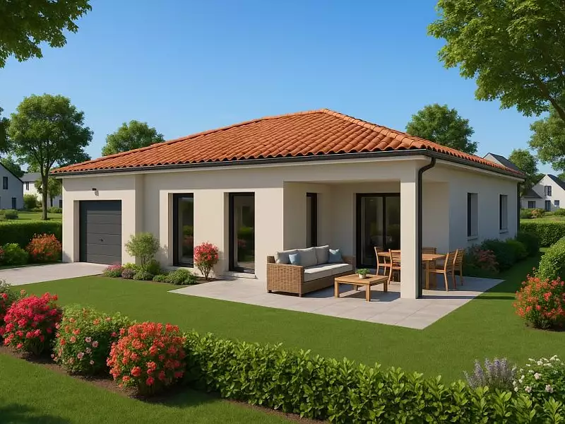 Maison neuve - Sauvian (34410)