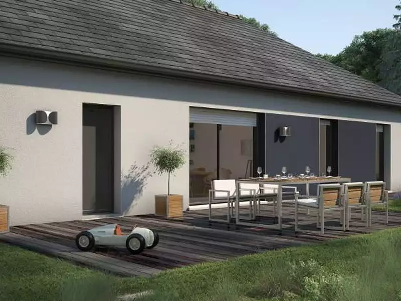 Maison neuve, 90 m² - La Croix-Saint-Leufroy (27490)