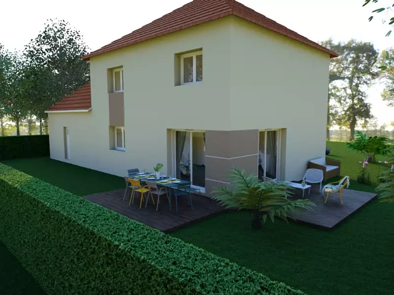 Maison neuve, 100 m² - Roézé-sur-Sarthe (72210)