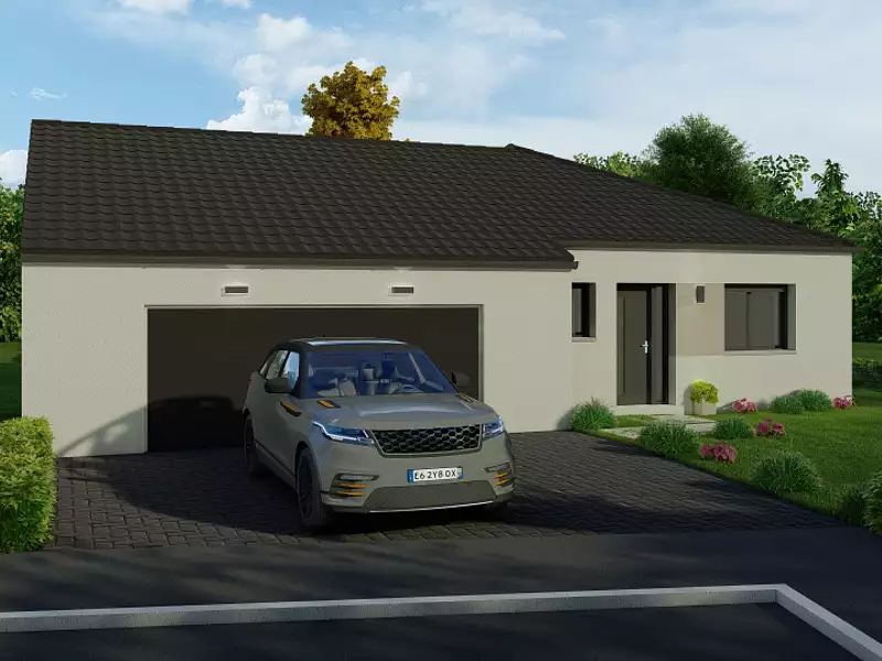 Maison neuve, 90 m² - Luttange (57935)