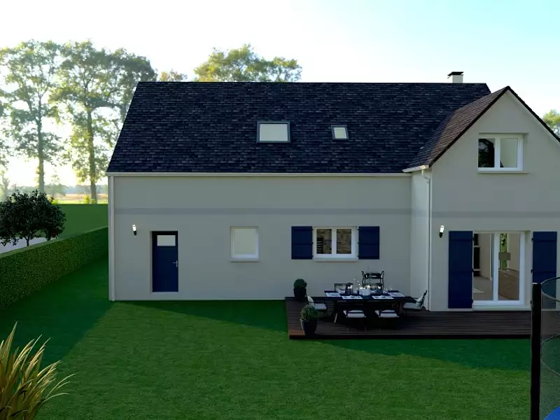 Maison neuve, 114 m² - Sacquenville (27930)