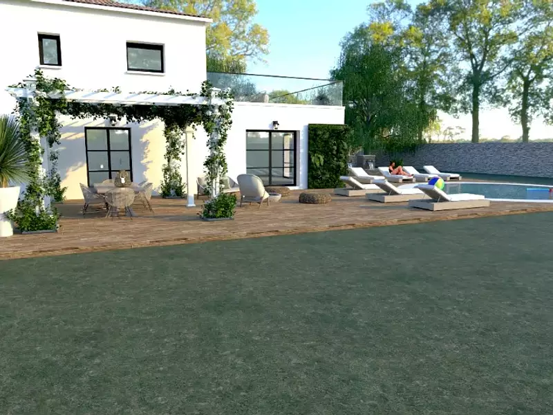 Maison neuve, 95 m² - Camps-la-Source (83170)