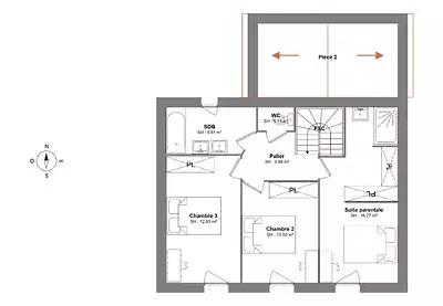 Maison neuve, 90 m²