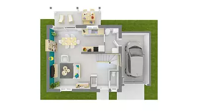 Maison neuve, 90 m²