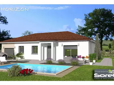 Maison neuve, 92,18 m²