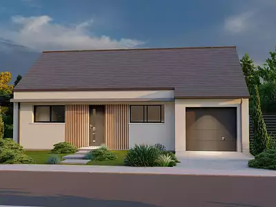 Maison neuve, 96,56 m²