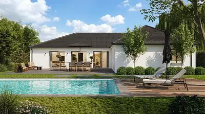 Maison neuve, 94 m²