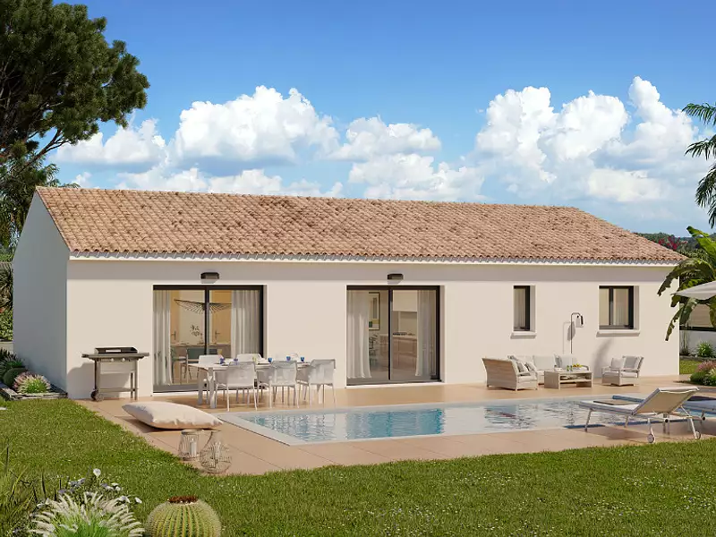 Maison neuve, 101 m² - Gigean (34770)