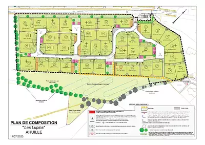 Terrain à bâtir, 560 m²