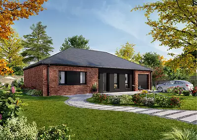 Maison neuve, 90,45 m²