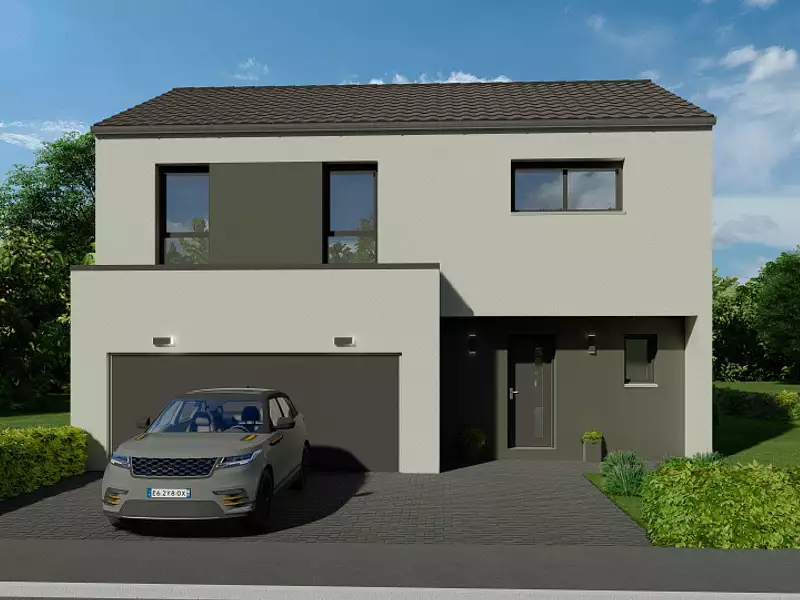 Maison neuve, 132 m² - Distroff (57925)