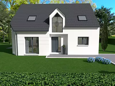 Maison neuve, 123,1 m²
