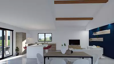 Maison neuve, 90 m²