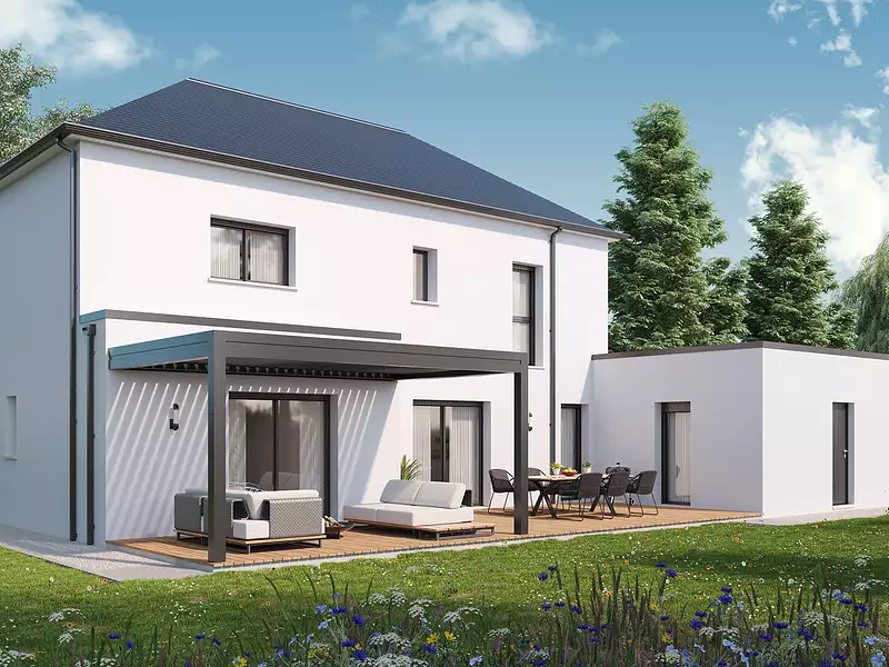 Maison neuve, 165 m² - Marcilly-sur-Vienne (37800)