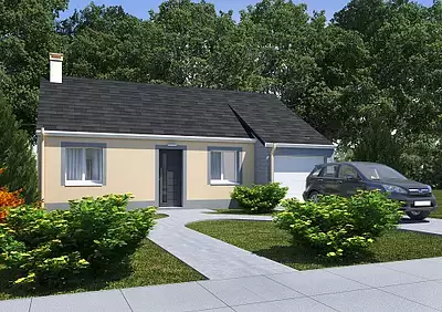 Maison neuve, 61,02 m²