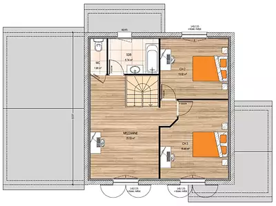 Maison neuve, 134 m²