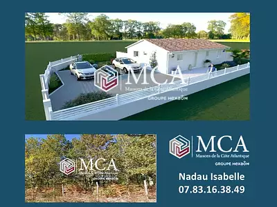 Terrain à bâtir, 455 m²