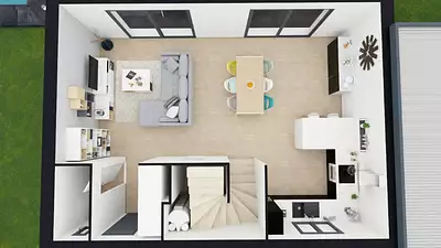 Maison neuve, 98 m²