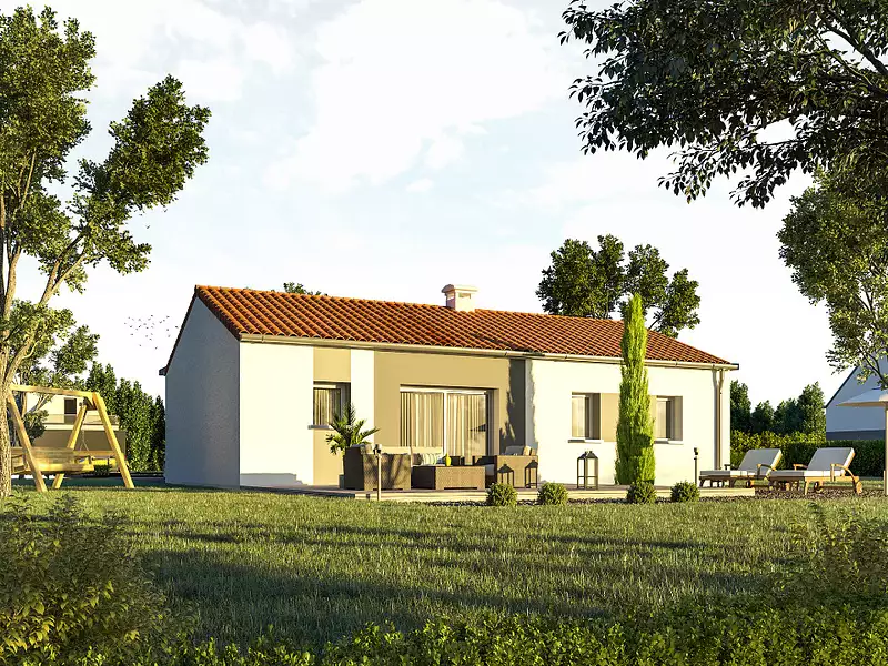 Maison neuve, 75 m² - Saint-Julien-de-Concelles (44450)