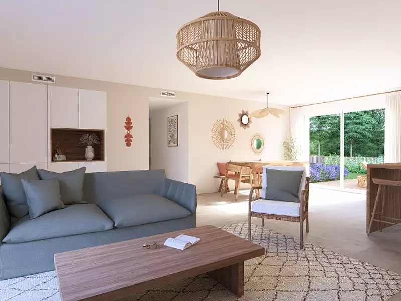 Maison neuve, 90 m² - Marcheprime (33380)