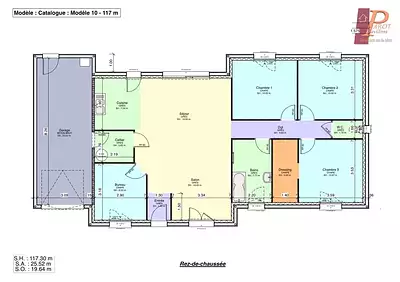 Maison neuve, 107 m²