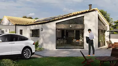 Maison neuve, 80 m²