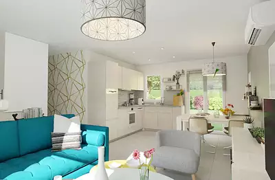 Maison neuve, 62 m²