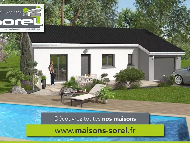 Maison neuve, 97 m² - Oyonnax (01100)