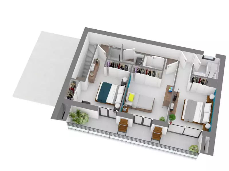 Maison neuve, 100 m² - Palaja (11570)