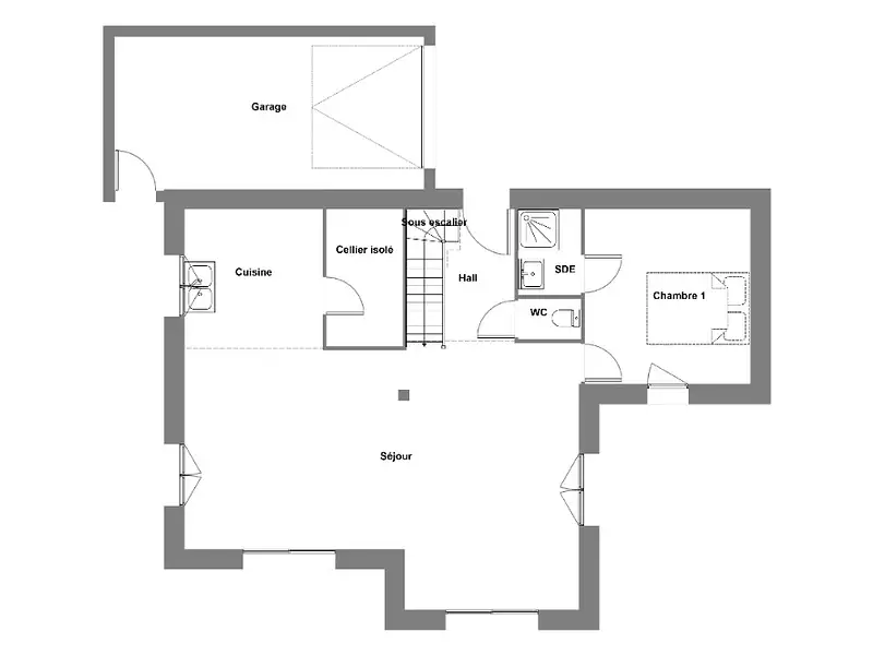 Maison neuve, 111 m² - Fougères (35300)