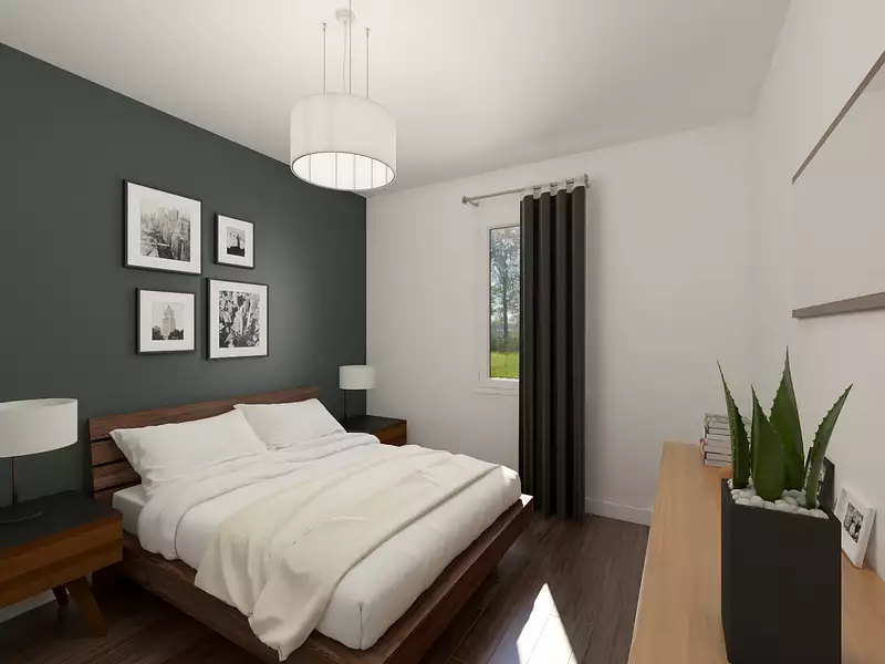 Maison neuve, 66 m² - Le Teich (33470)