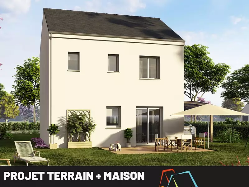 Maison neuve, 83,73 m² - Ognes (60440)
