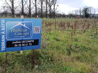 Terrain à bâtir, 1 032 m²