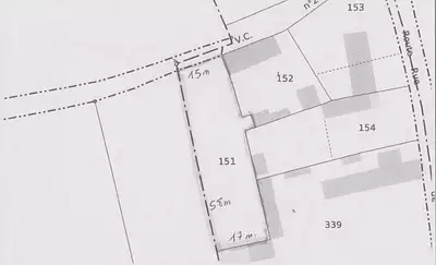 Terrain à bâtir, 960 m²