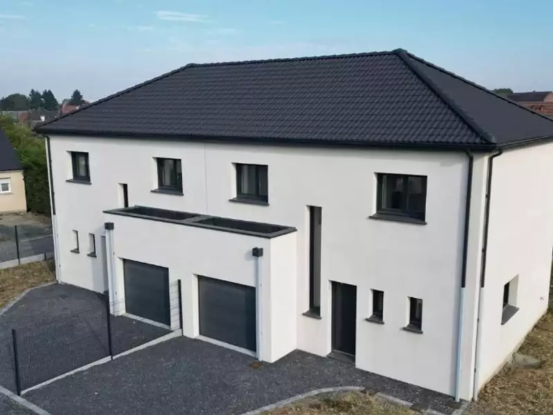 Maison neuve, 91 m² - Evin-Malmaison (62141)