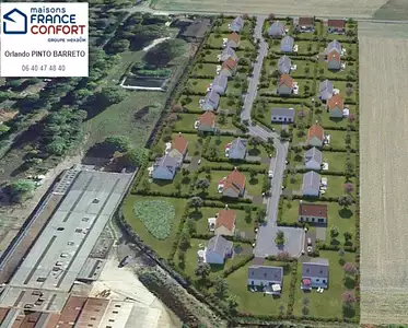 Terrain à bâtir, 843 m²