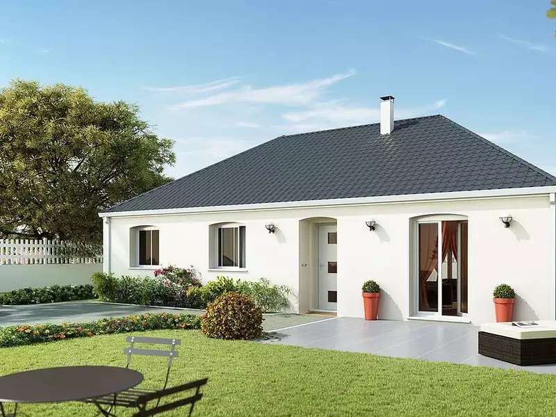 Maison neuve, 111 m² - Oslon (71380)
