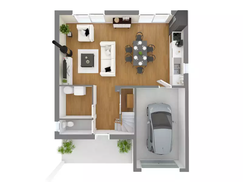 Maison neuve, 95 m² - Léguevin (31490)