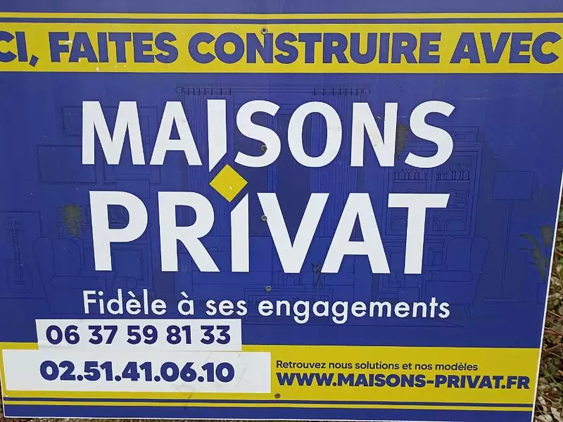 Terrain à bâtir, 980 m² - Château-Guibert (85320)